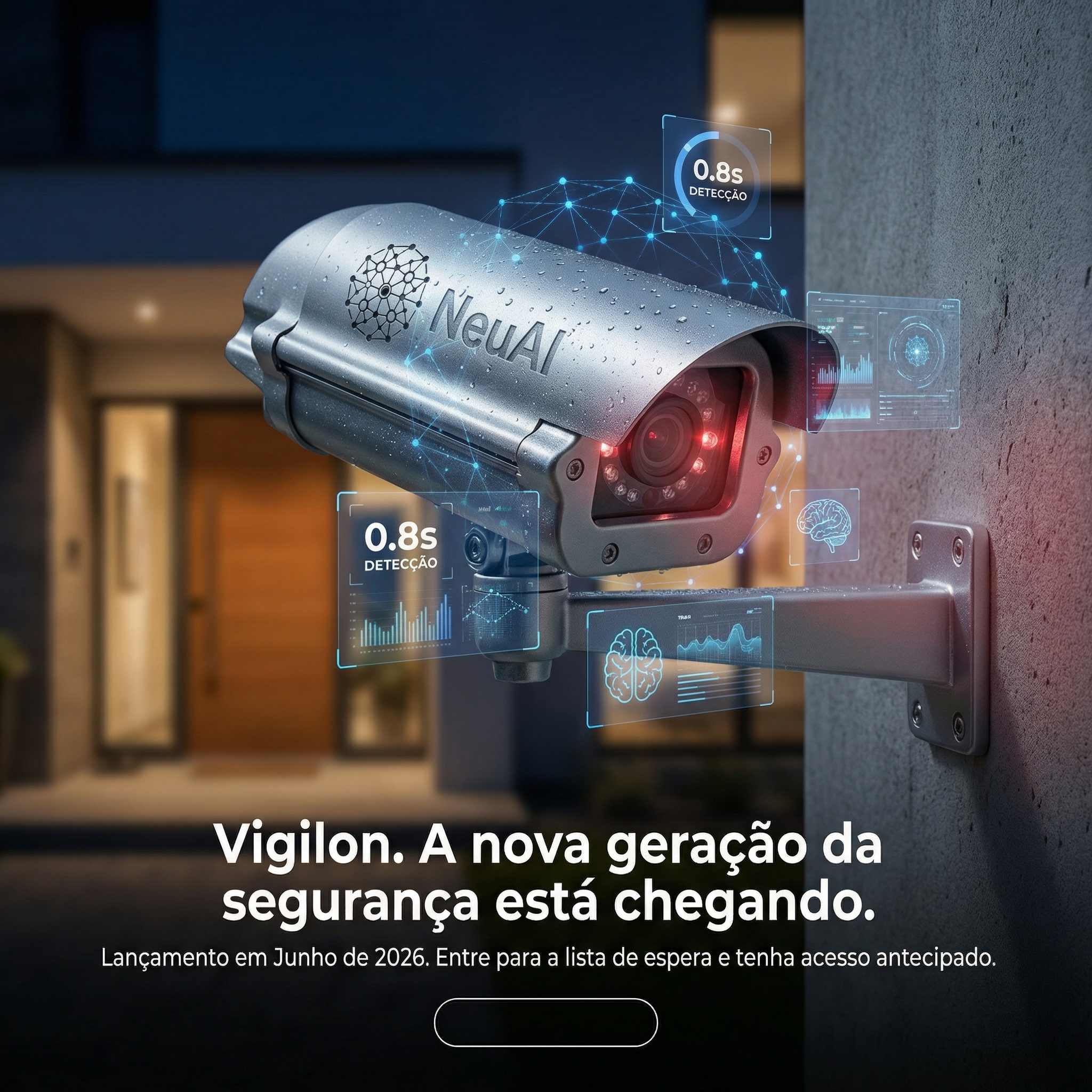 Vigilon em destaque com visual premium